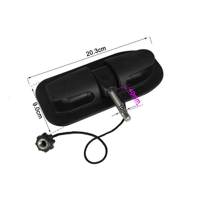 2pc Oar/Paddle holder for Dinghy/Inflatable