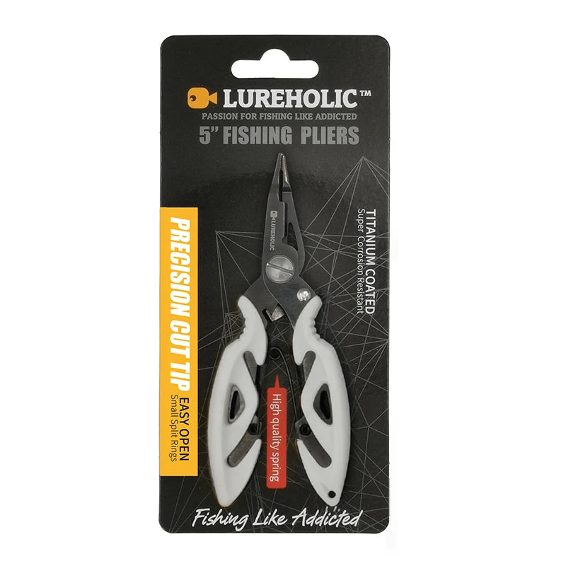 Lureholic Titanium Coated Fishing Pliers