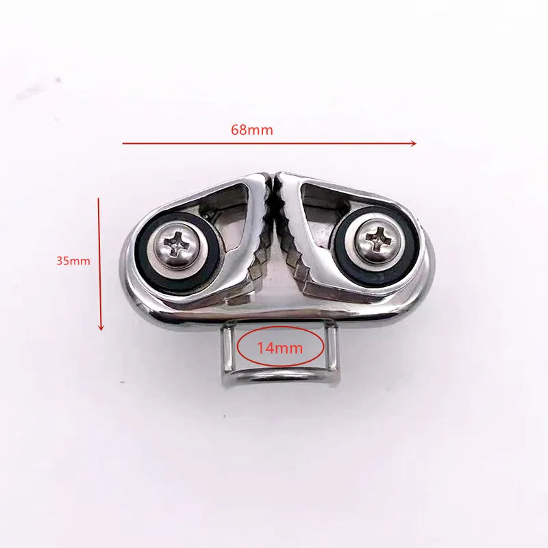 316 Stainless Steel Cam Cleat - with guide