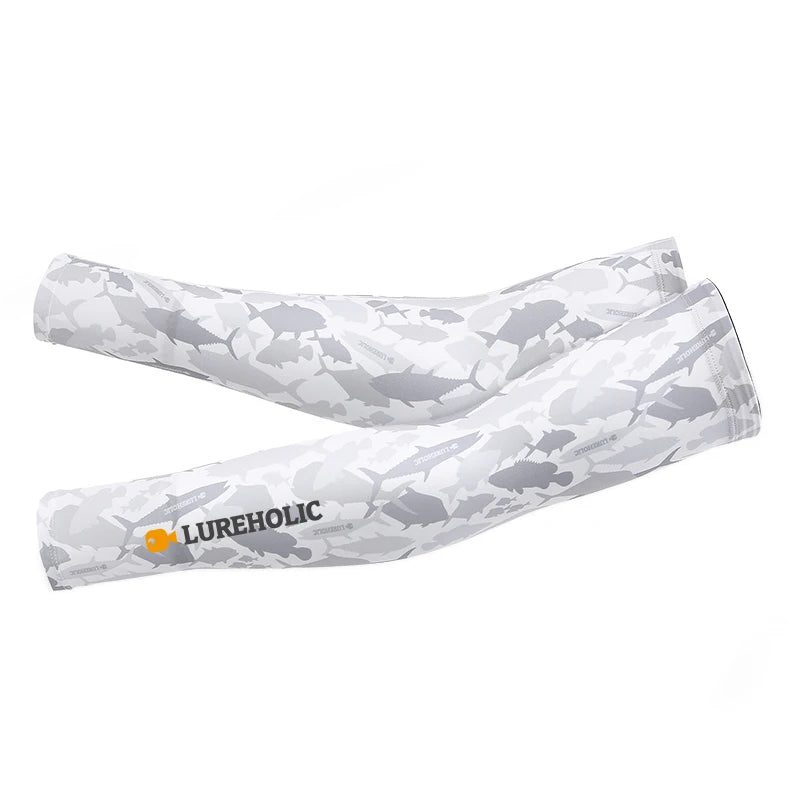 Lureholic UPF50+ Fishing Arm Sleeves - Anti-UV