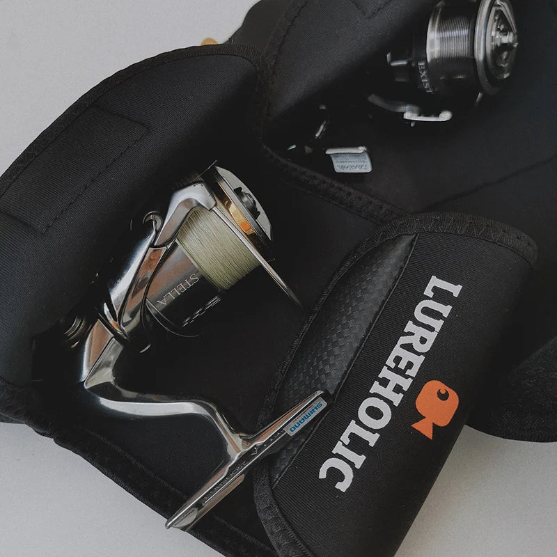 Lureholic Thick Neoprene Reel Pouch - Keep your Reel protected