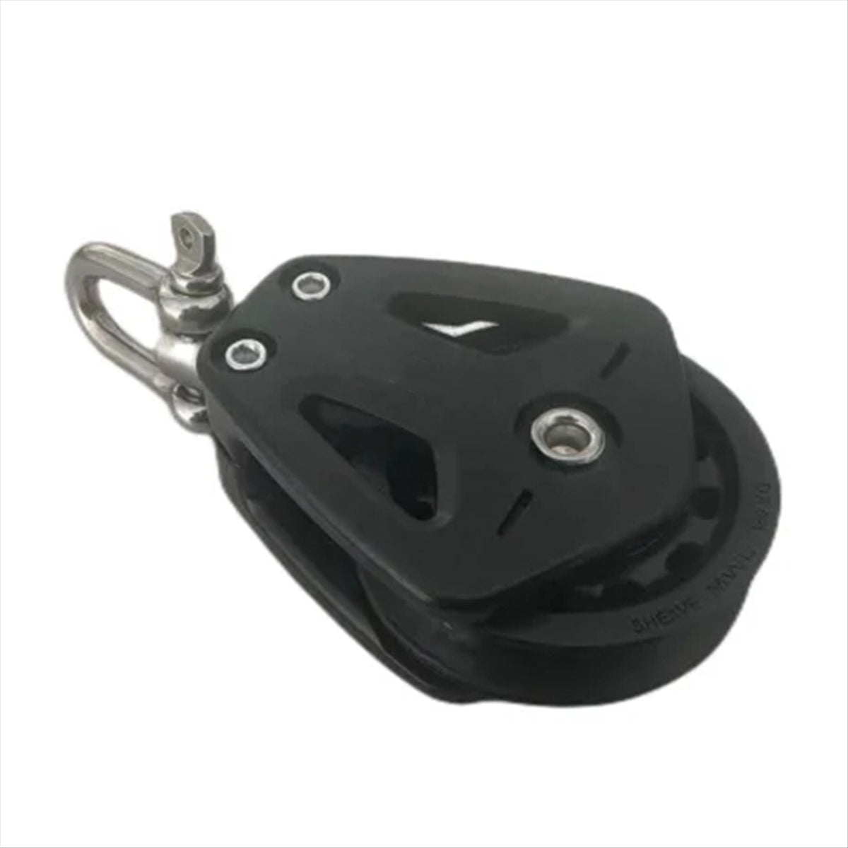 Universal-Head Single Pulley Block