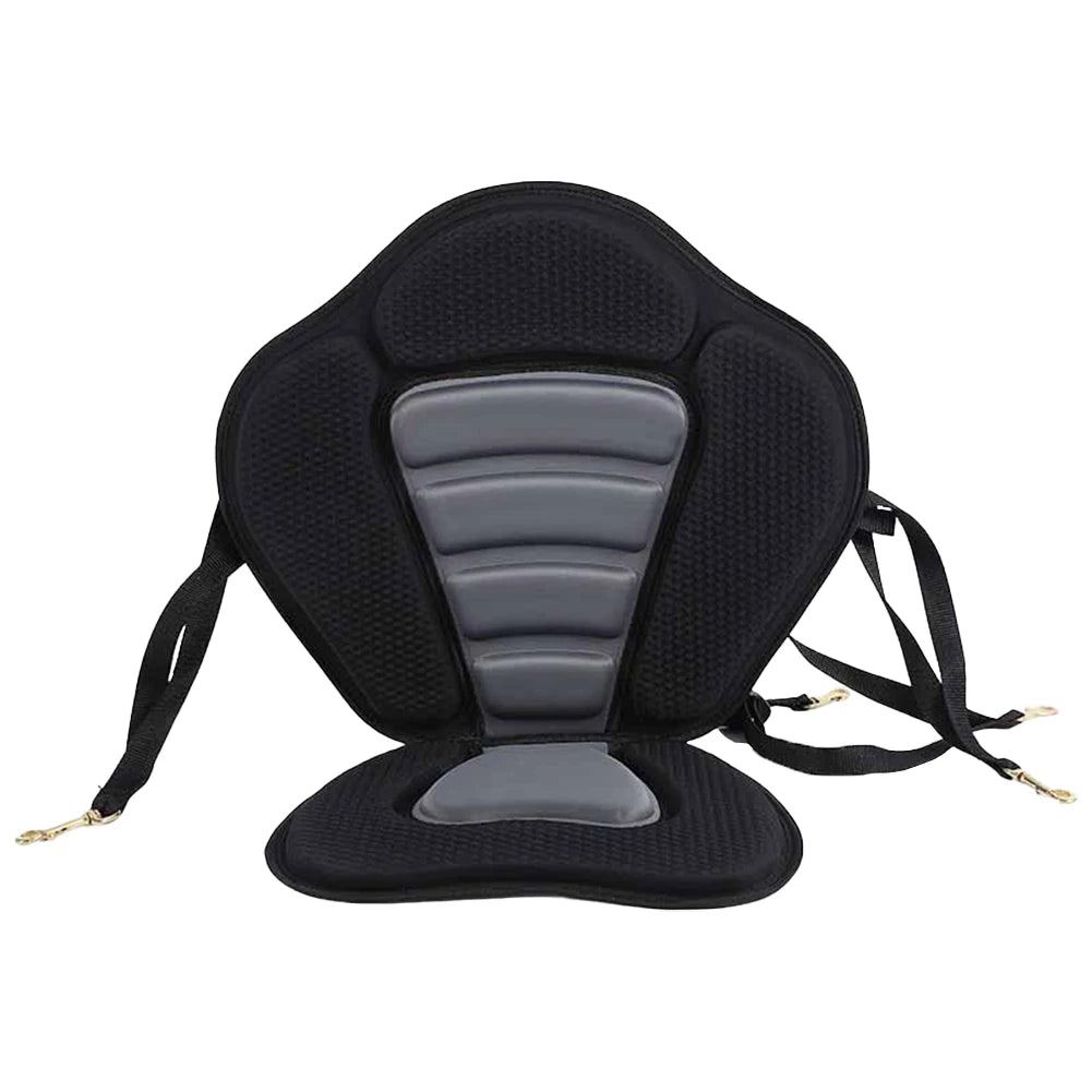 Paddle Board Seat Adjustable Kayak Seat Padded Canoe Backrest Seat with Detachable Storage Bag for Kayaks Rowboats Fishing Boats
