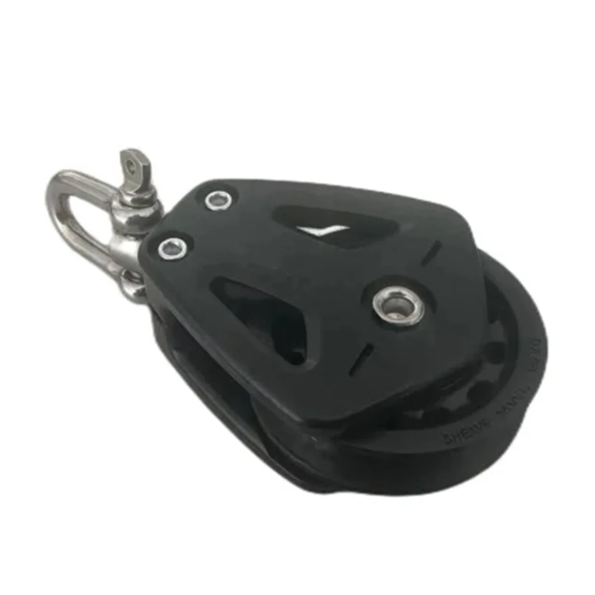 Universal Single Pulley - 52mm, Stainless