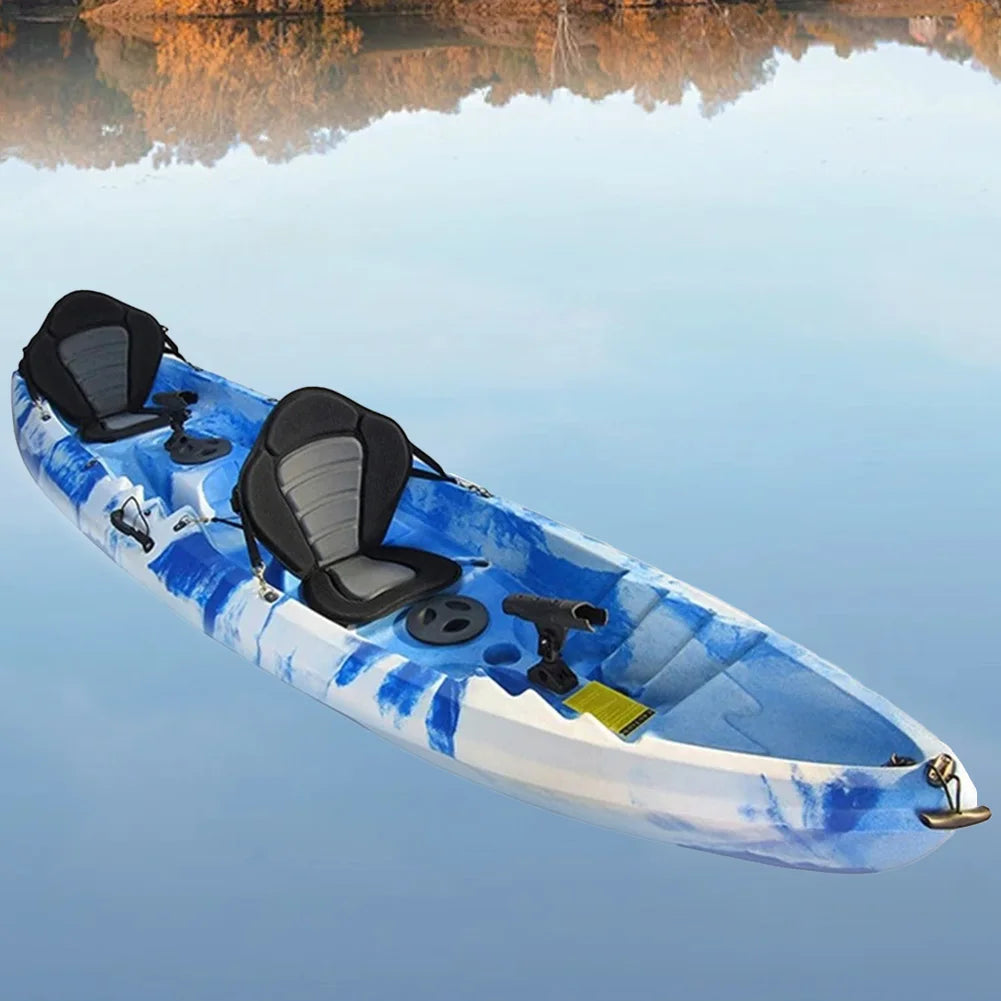 Paddle Board Seat Adjustable Kayak Seat Padded Canoe Backrest Seat with Detachable Storage Bag for Kayaks Rowboats Fishing Boats
