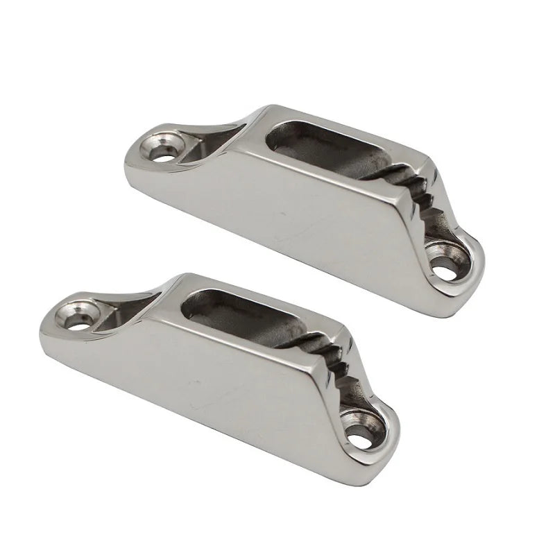 2PCS 316 Stainless Steel 81mm Cleat - Rigging/Sheets