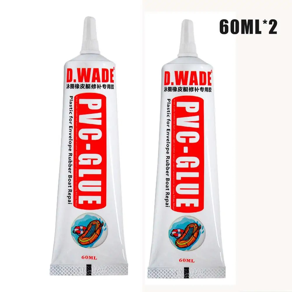60/120ML PVC Adhesive Inflatable Boat Repair Glue SUP Repair Glue Tubes Inflatable Boat Paddle Board Kayak Tube Repair Glue