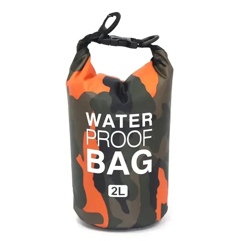 Lightweight Camouflage Waterproof Bag for Kayaking, Surfing, Rafting, and Camping - Keep Your Gear Dry and Protected