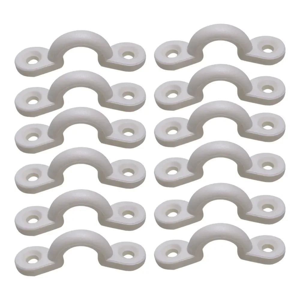 Kayak Nylon Pad Eyes With Stainless Screws Canoes Boat Deck Loops Tie Down Pad