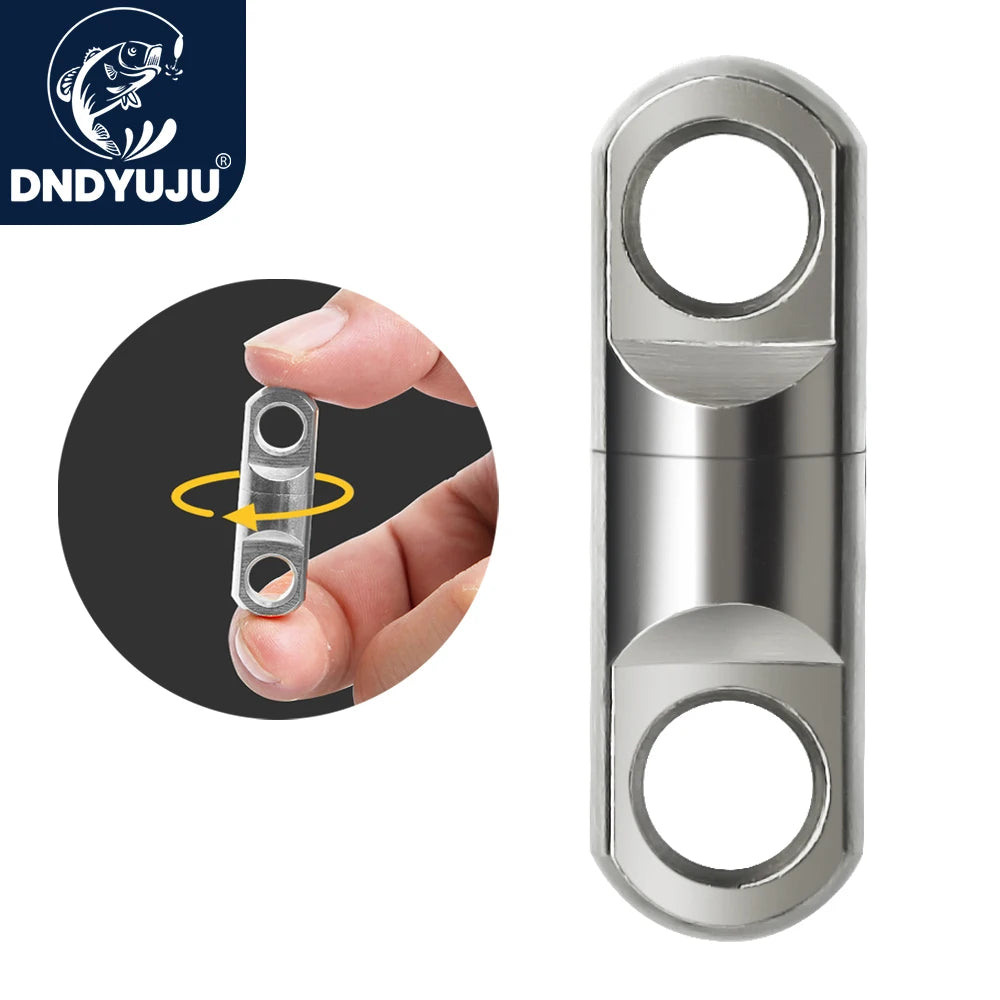 Heavy Duty SS Fishing Barrel Swivels - 10Pcs