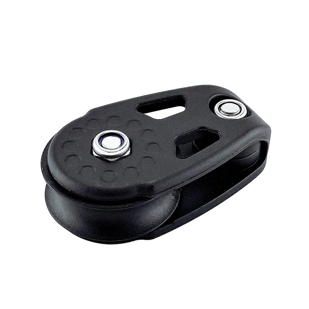 55mm Pulley - Black Nylon with Stainless Ball Bearings