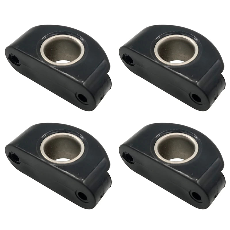 Black Nylon Fairlead w/ Stainless insert - Up to 12mm line