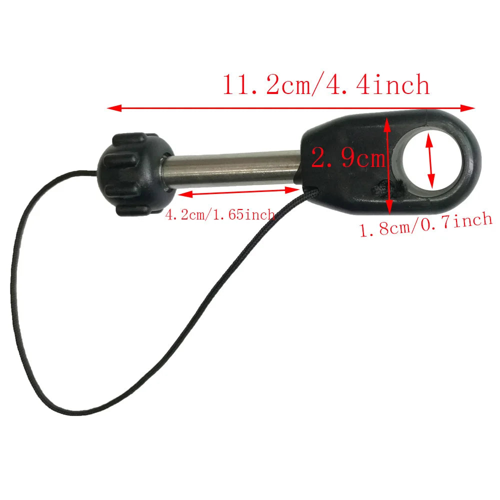 Inflatable Boat Dinghy Paddle/Oar - Rowlock T-Pin Bar Replacement