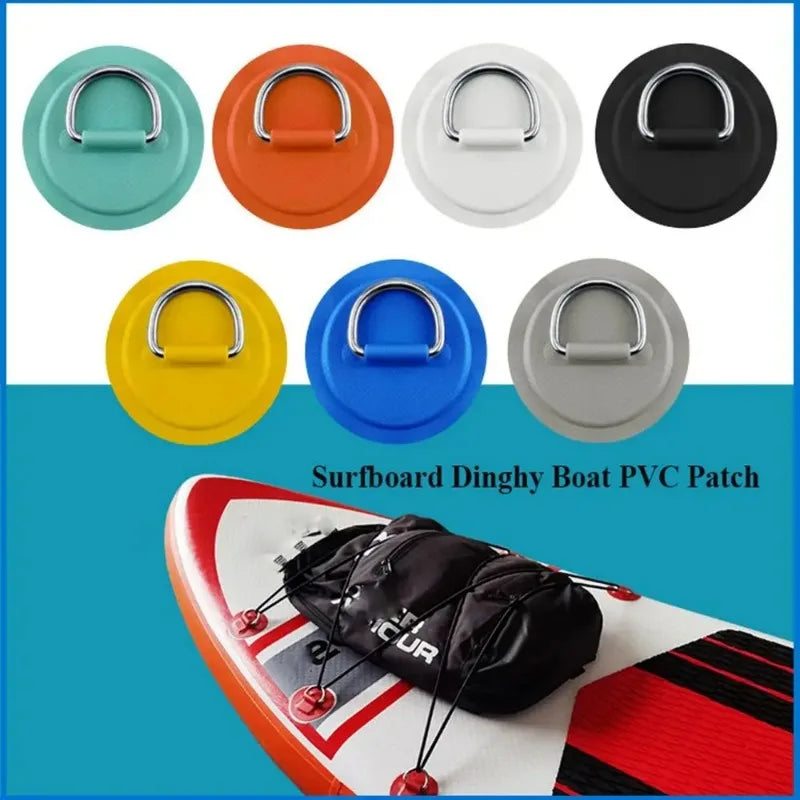 PVC Patch With Stainless Steel D Ring