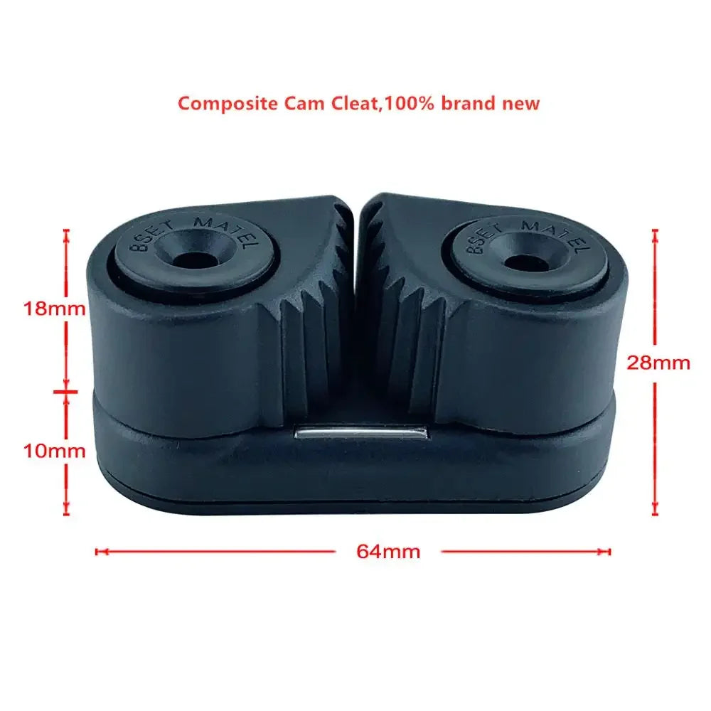 1Pc - Entry Cam Cleat w/ Leading Rings