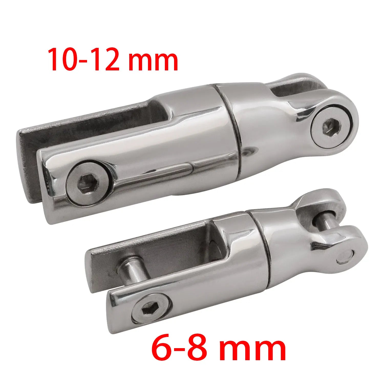6-8 mm / 10-12mm Anchor Chain Mooring Swivel - 316 Stainless