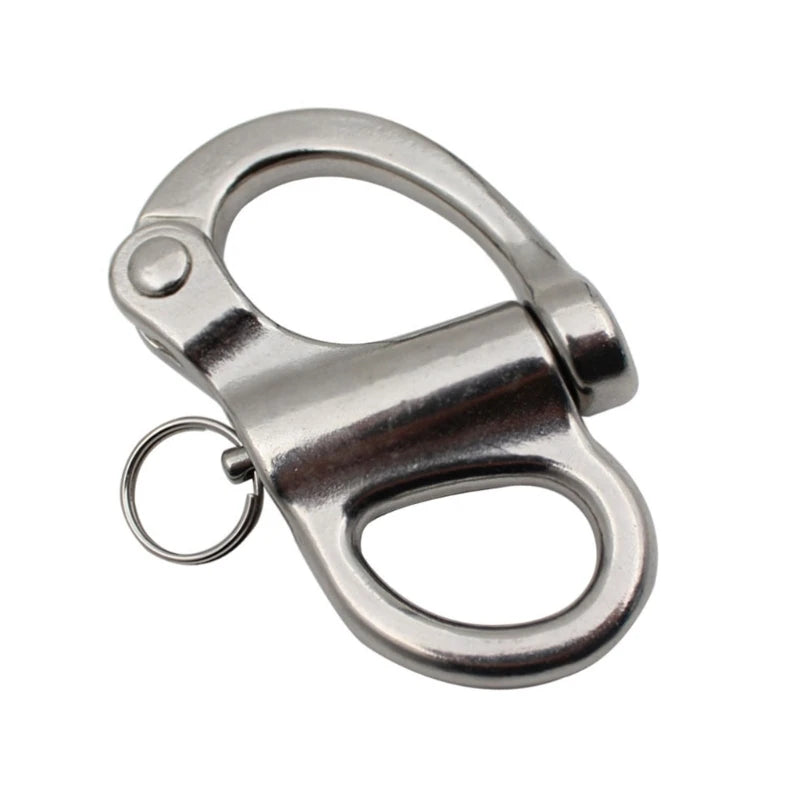 35, 52, 69, 96mm Jaw Swivel/Snap Shackle - Stainless Steel