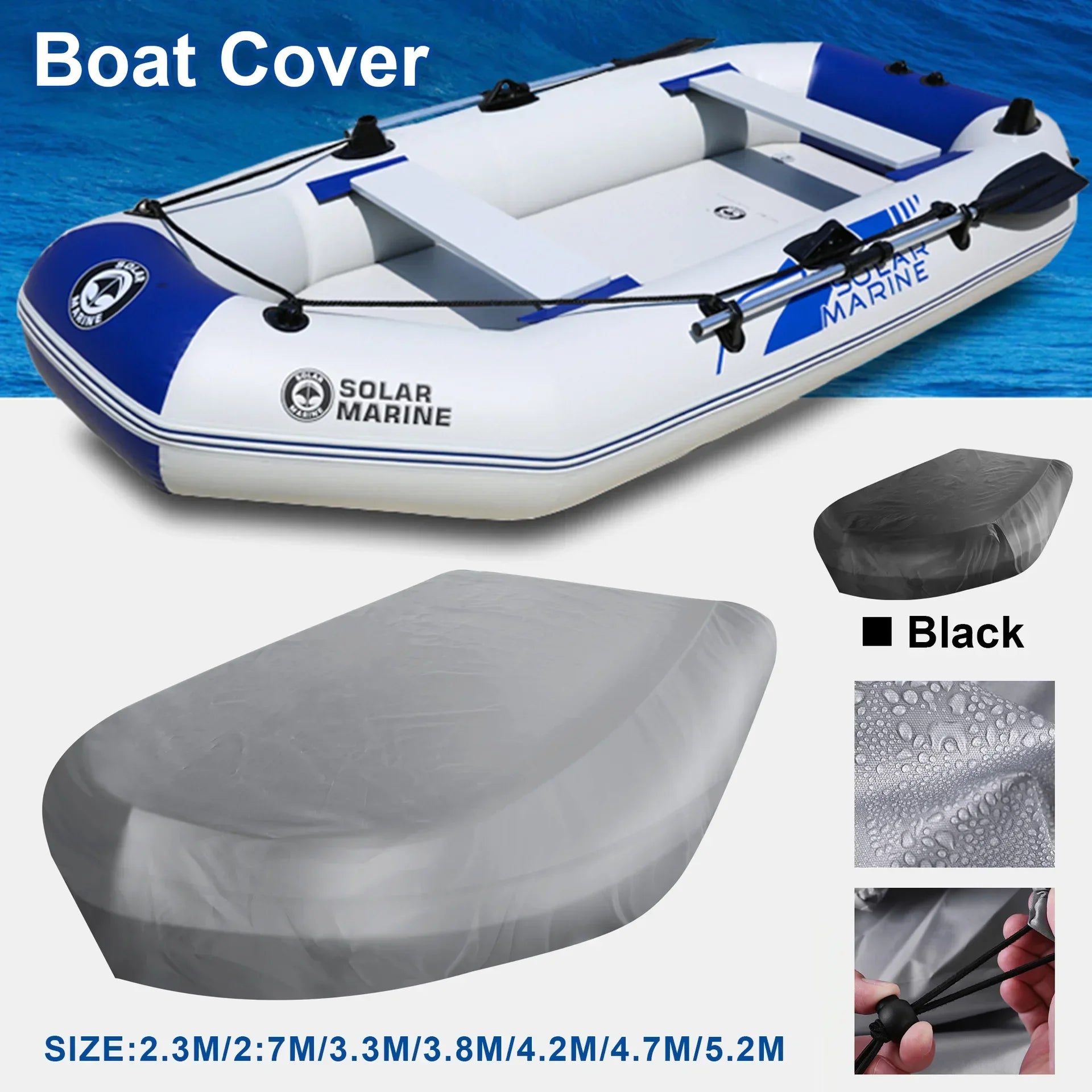 Waterproof Inflatable Boat Cover