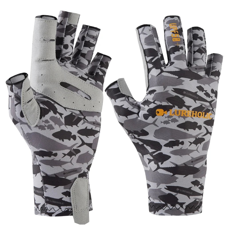 Lureholic Anti-Slip Extreme Fishing Gloves