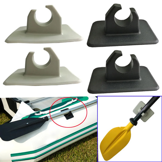PVC Inflatable Boat Paddle Clips - 2Pcs