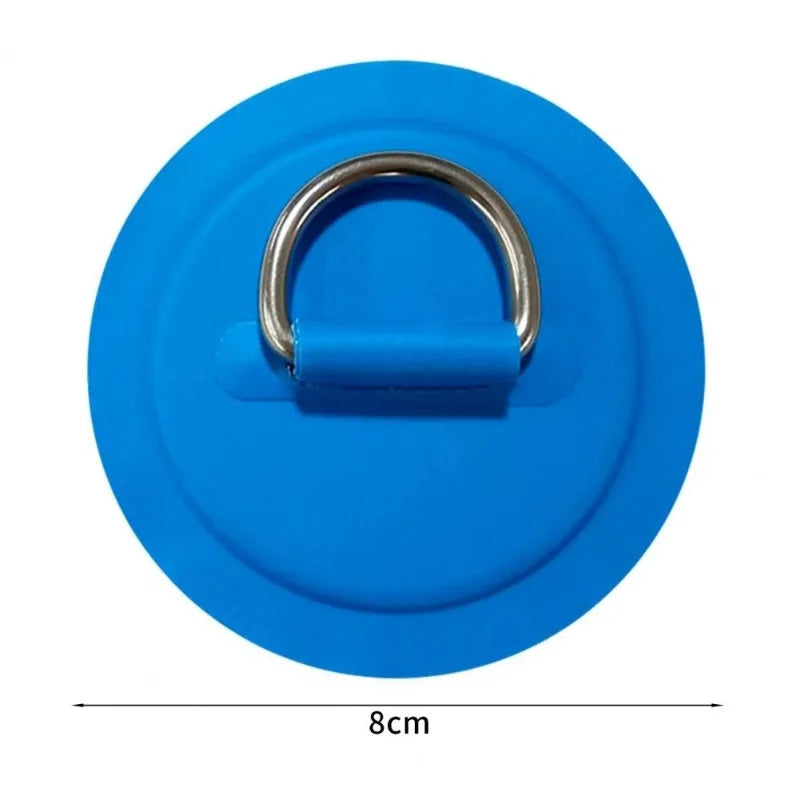 PVC Patch With Stainless Steel D Ring